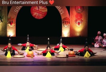 Hojagiri world famous folk dance by Reang community