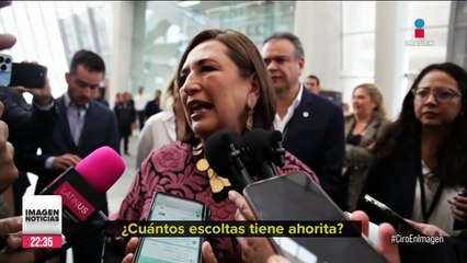 “La seguridad dependerá del Estado que visite”: Xóchitl Gálvez