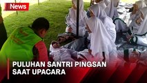 Puluhan Peserta Upacara Hari Santri Pingsan di Jombang Gegara Kepanasan