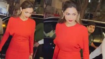 Deepika Padukone stuns in red as she parties with Shah Rukh Khan at Mumbai club, Viral Video