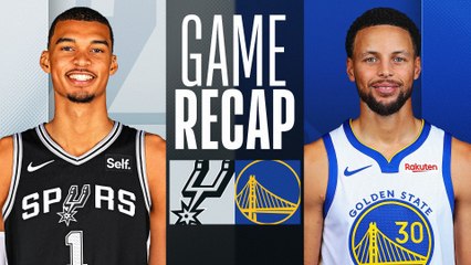 Game Recap: Spurs 122, Warriors 117
