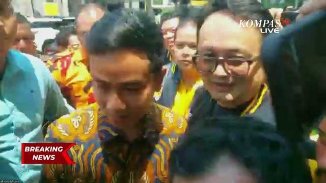 Detik-Detik Gibran Datang ke Rapimnas Golkar Usai Diusung Jadi Bacawapres Prabowo