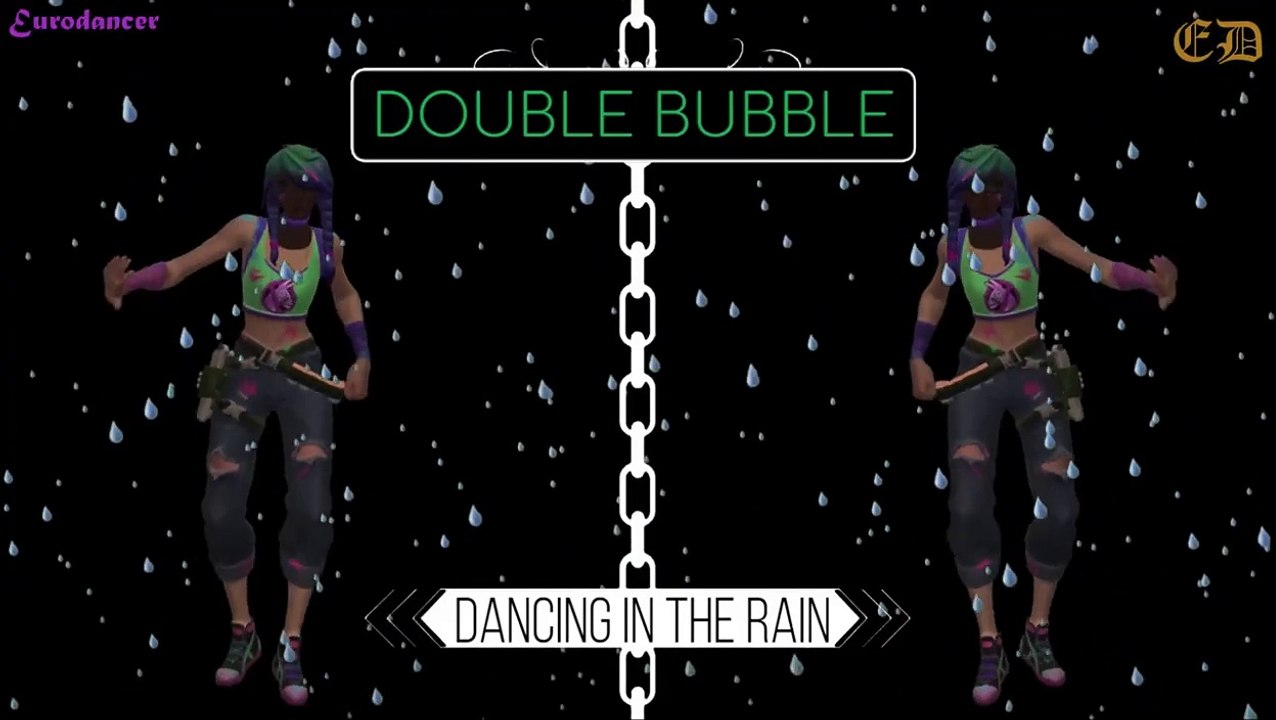 Double Bubble - Dancing in the rain. Dance music. Eurodance 90. Songs hits [techno, europop, disco].