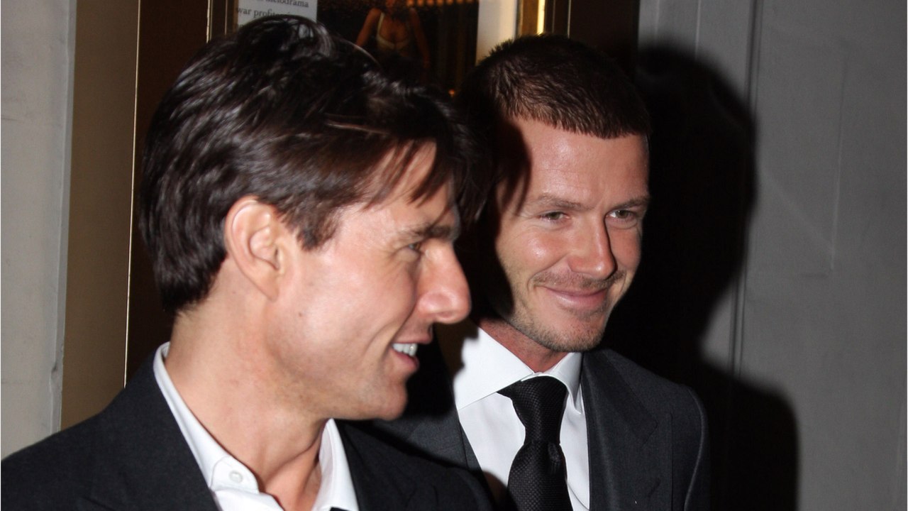 David Beckham and Tom Cruise used to be close friends, until the ...