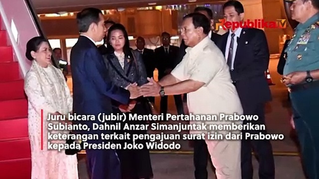 Prabowo Ajukan Cuti ke Jokowi Agar Fokus Nyapres