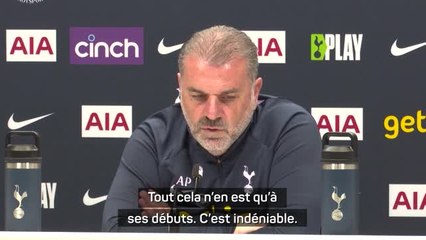 Tottenham - Postecoglou : “Nous n’en sommes qu’au début”
