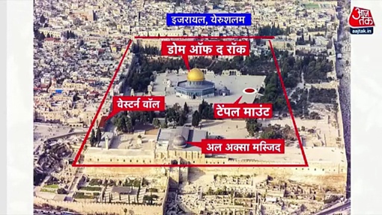 Why were Israeli soldiers seen outside Al Aqsa...