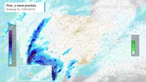 Llega la borrasca Bernard: lluvias intensas en estas zonas de España