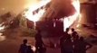मोतिहारी: मवेशी के बथान में लगी भीषण आग, धू-धू कर जल गई झोंपड़ी, दो पशु की मौत