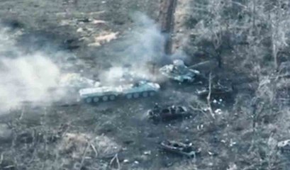 "Beeindruckende Bilder" aus Avdiivka: Ukrainische Soldaten zerstören schwere Ausrüstung und russische Invasionskräfte.