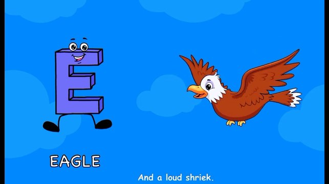 Alphabet letter Ee song - nursery rhymes - learn Ee with tracing #preschool #kidslearning #alphabet