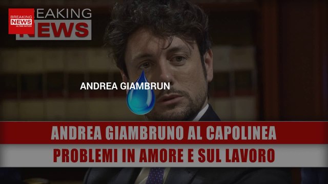 Andrea Giambruno Al Capolinea: Problemi In Amore E Sul Lavoro!