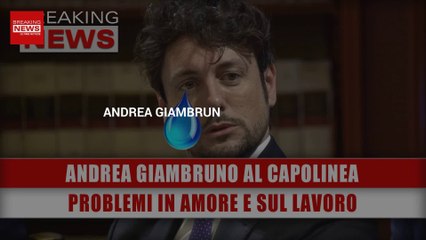Andrea Giambruno Al Capolinea: Problemi In Amore E Sul Lavoro!