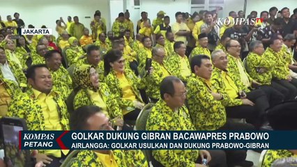 Download Video: Momen Ketuk Palu Persetujuan Golkar Resmi Dukung Gibran Bacawapres Prabowo!