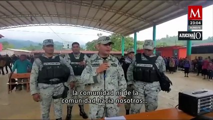 Retienen a 6 elementos de la Guardia Nacional en Chiapas