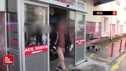 Rize'de cinsel organında uyuşturucu ile yakalanan 2 kişi tutuklandı