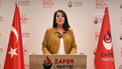 Zafer Partisi Genel Başkan Yardımcısı Esmaül Hüsna Aslan'dan gazetecilere destek açıklaması