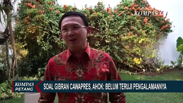 Ahok Nilai Gibran Masih Minim Pengalaman: Bukang Ajang Coba-Coba, Negara Jadi Taruhannya