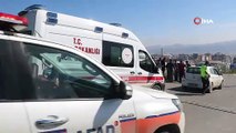 Ehliyet sınavında ilginç kaza: Sürücü adayı yaralandı