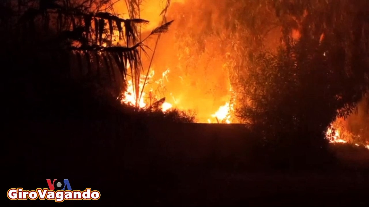 Messina: L'inferno di fuoco a Capo Calavà