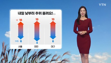 [날씨] 내일 낮부터 추위 풀려...강원 동해안 '건조주의보' / YTN