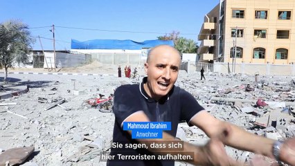 "Alles andere ist Asche": Zivilisten berichten aus dem südlichen Gazastreifen