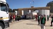 Crowd gathers at Rafah border as humanitarian aid convoy crosses into Gaza Strip