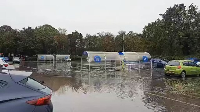 Storm Babet: Flooding at Tesco in Edenthorpe, Saturday October 21, 2023