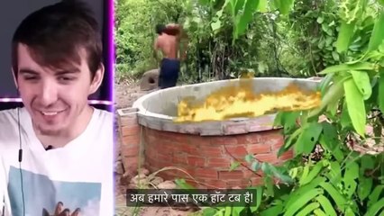 Mr beast react on Jungle home - @MrBeast Hindi dubbed video