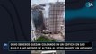 Ocho obreros quedan colgando en un edificio en Sao Paulo a 140 metros de altura al desplomarse un andamio