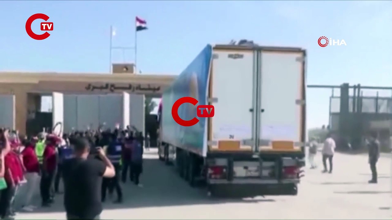 Refah Sınır Kapısı açıldı