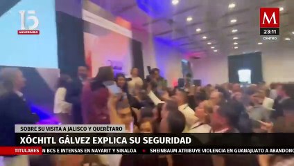 Xóchitl Gálvez es criticada por su escolta, ella aclara que fue decisión del Ejército