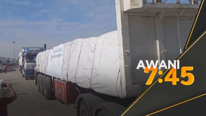 Masyarakat antarabangsa mahu bantuan berterusan disalurkan