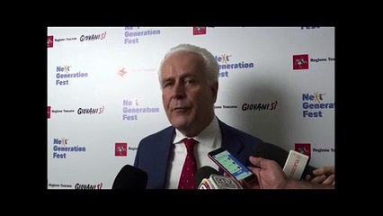 Next Generation Fest a Firenze, Giani: "Manifestazione che cresce"