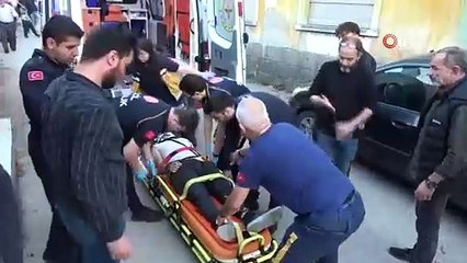 Alkol almak için manzarayı seçti, 25 metreden evin bahçesine düştü