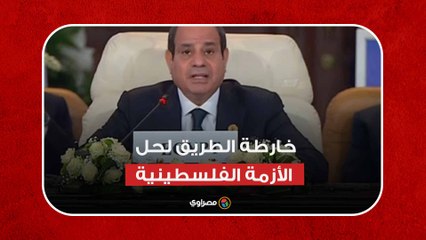 السيسي يستعرض خارطة الطريق لحل الأزمة الفلسطينية