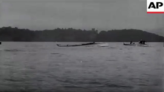 Henry Segrave & Victor Halliwell's Fatal Crash @ Lake Windermere 1930 (Aftermath)