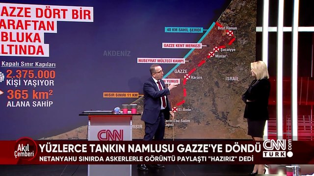 Fulya Öztürk ve Halil Kahraman İsrail'de neler yaşadı? Plan Gazze'yi daha da küçültmek mi? Biden neden Dönüm noktasındayız dedi? Akıl Çemberi'nde konuşuldu