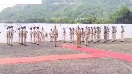 देवास: पुलिस ग्राउंड पर पर मनाया गया पुलिस स्मृति दिवस