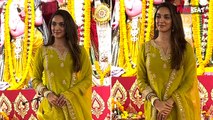 Gorgeous Kiara Advani Arrives North Bombay Durga Puja Pandal in Traditional look, Video goes Viral