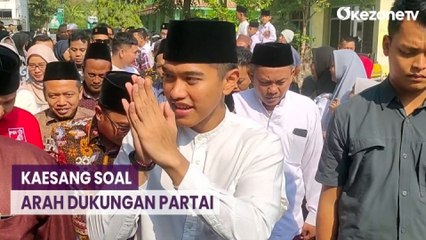Ditanya Kapan Putuskan Arah Dukungan Partai, Kaesang: Jumat