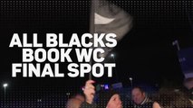 All Blacks fans delighted to reach the World Cup final