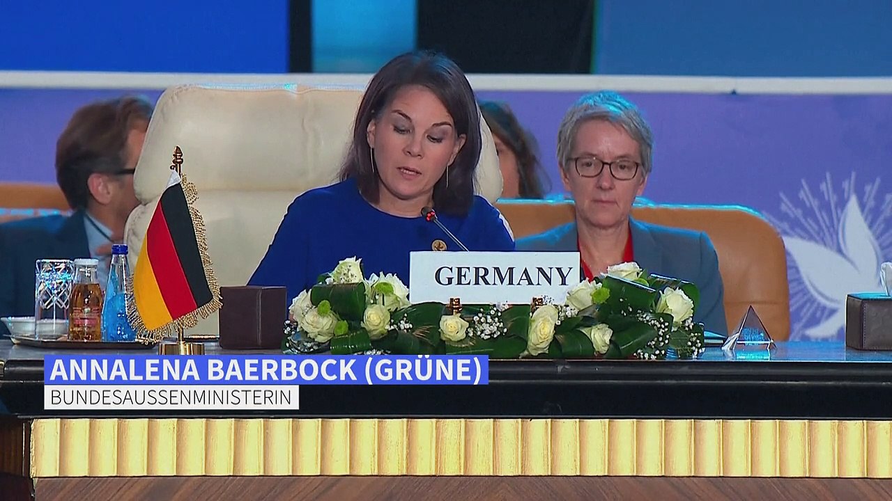 Baerbock bei Nahost-Gipfel: 'Jedes Zivilistenleben ist gleich wichtig'