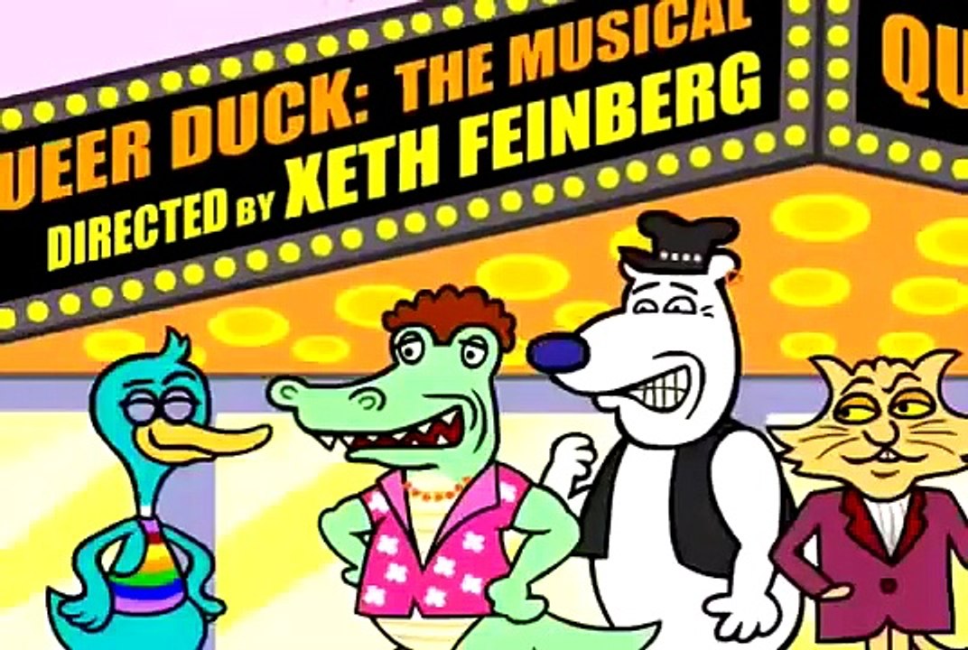 Queer Duck - Episode 16 | Bi Polar Bear and the Glorious Hole | Funny Cartoon | Cartoon for Kids