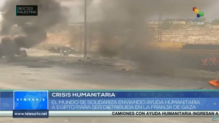 Síntesis 21-10: Asedio de Israel contra Palestina se mantiene tras una semana