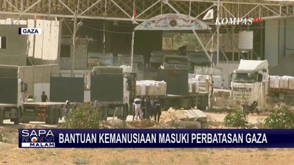 Bantuan Kemanusiaan Masuk Jalur Gaza, Lewat Perbatasan Rafah dan Mesir