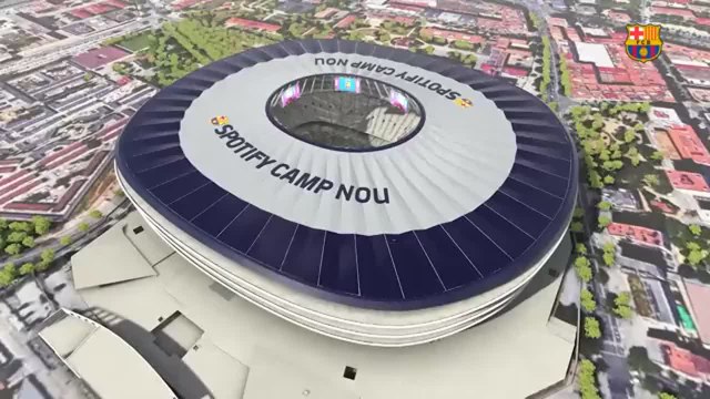 El Barça tira de Messi para presentar el nuevo Camp Nou: espectacular el vídeo de cómo será