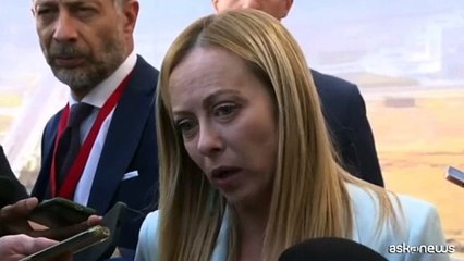 Medio Oriente, Meloni: dalla tragedia un'occasione, dobbiamo coglierla