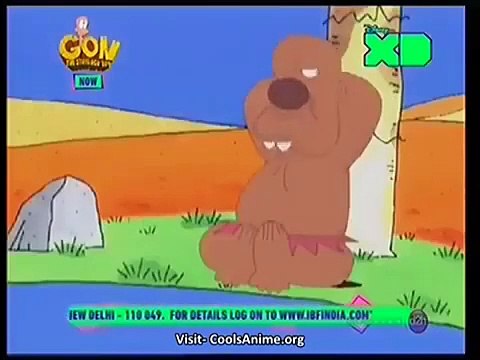 Gon the stone age boy in Hindi new episode Gon the stone age Boy