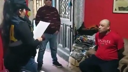 Detención de Ezequiel Guazzora, acusado de abuso sexual